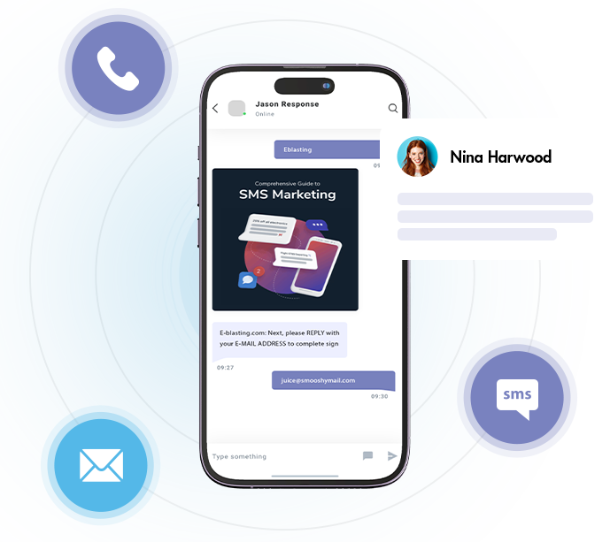 Eblast text marketing