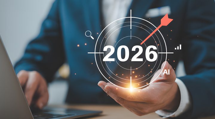 businessman at computer