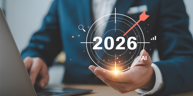 businessman at computer